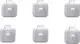BOSCH-Klemmstift-Gittermitte-verkehrsweiss-6x-63028127 gallery number 1